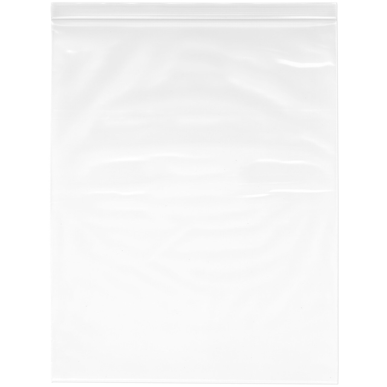 Plymor 18" x 24", 4 Mil Heavy Duty Zipper Reclosable Plastic Bags